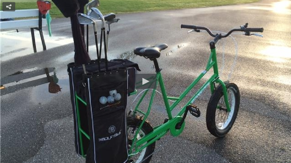 Video of Golf Bike in action on UpNorthLive.com